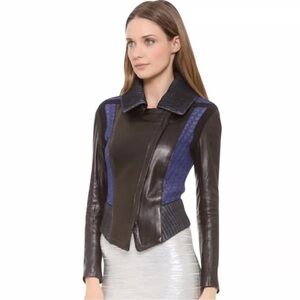 OHNE TITEL Leather Biker Jacket! NWT!